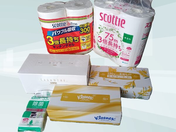 日本製紙2026年株主優待品6点の商品画像