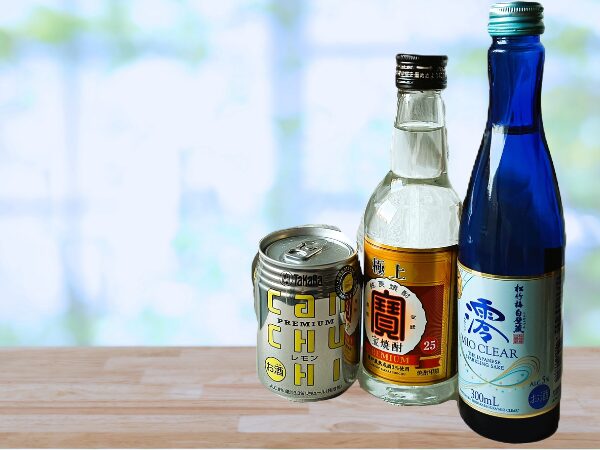 宝HD株主優待品 3種類の酒類画像